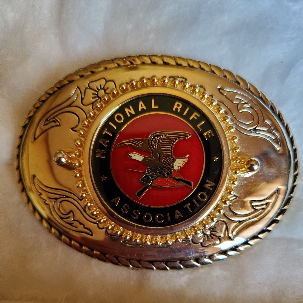 NRA BELT BUCKLE